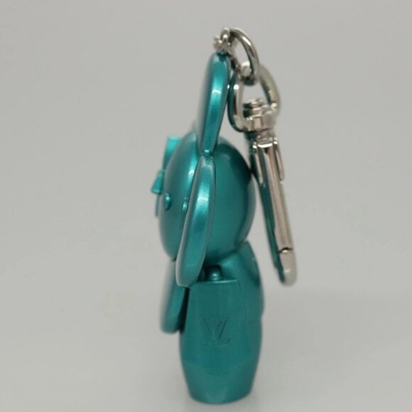 LOUIS VUITTON Vivienne Bijoux Sac Charm metal Light Blue M00484 LV Auth - Picture 4 of 16